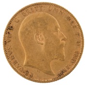 Coins - World: Great Britain: 1902, 1903 & 1904 Sovereigns, Edward VII, St. George reverse, VF/EF. (3). - 3