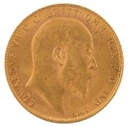 Coins - World: Great Britain: 1904 Sovereigns, Edward VII, St. George reverse, VF/EF. (3). - 7