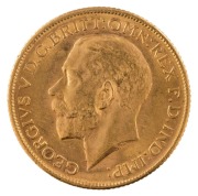 Coins - Australia: 1912 & 1913 Sovereigns, George V, St. George reverse, Melbourne, aUnc. (2). - 3