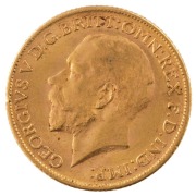 Coins - Australia: 1914 Sovereigns, George V, St. George reverse, Melbourne, EF. (2). - 5