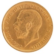 Coins - Australia: 1911 Sovereign, George V, St. George reverse, Sydney, aUnc. - 2