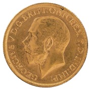 Coins - Australia: 1912 Sovereign, George V, St. George reverse, Sydney, aUnc. - 2