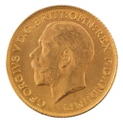 Coins - World: South Africa: 1925 Sovereign, George V, St. George reverse, Pretoria, Unc. - 2