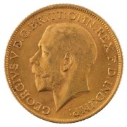 Coins - World: Great Britain: 1911 & 1912 Sovereigns, George V, St. George reverse, EF. (2). - 5