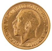 Coins - World: Great Britain: 1912 Sovereign, George V, St. George reverse, Unc. - 2