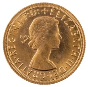 Coins - World: Great Britain: 1965 Sovereign, Elizabeth II, St. George reverse, Unc. - 2