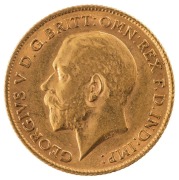 Coins - World: Great Britain: 1911 Half Sovereign, George V, St. George reverse, VF. - 2