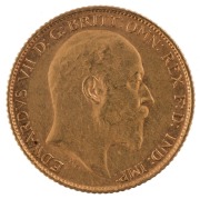 Coins - Australia: 1908 Half Sovereign, Edward VII, St. George reverse, Sydney, EF. - 2