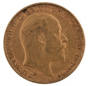 Coins - Australia: 1909 Half Sovereigns, Edward VII, St. George reverse, Melbourne, VF/EF. (2). - 5