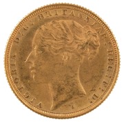 Coins - Australia: 1882 Sovereign, Young head, St. George reverse, Sydney, aUnc. - 2