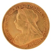 Coins - Australia: 1901 Sovereigns, Veiled head, St. George reverse, Sydney, Melbourne & Perth, VF/EF. (3). - 7