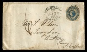 VICTORIA - Postal History: An August 1854 four-page letter together with the original envelope from James Dixon, Richmond, to his friend S. Wilson, Battersea, England. - 2