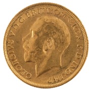 Coins - Australia: 1912 Sovereign, George V, St. George reverse, Sydney, EF. - 2