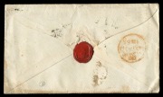 VICTORIA - Postal History: An August 1854 four-page letter together with the original envelope from James Dixon, Richmond, to his friend S. Wilson, Battersea, England. - 3