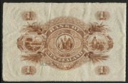 BANKNOTES - World: New Zealand: BANK OF NEW ZEALAND,&nbsp;sixth issue, printer's specimen, One Pound, Wellington, not dated 19.., discordant serial numbers E300001 - E400000, printed both sides, imprint of Bradbury, Wilkinson & Co. Engravers & c. London, perfo - 2