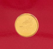 Coins - Australia: Gold: 1985&nbsp;$200 Koala, Unc in presentation folder. - 3