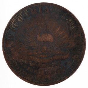 HOSIE, J., Melbourne penny, 1862 (A.267). G.