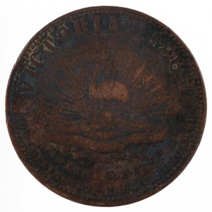 HOSIE, J., Melbourne penny, 1862 (A.267). G.