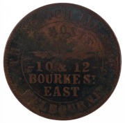 HOSIE, J., Melbourne penny, 1862 (A.267). G. - 2