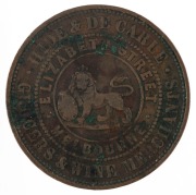 HIDE & DE CARLE, Melbourne pennies (2) and halfpenny, 1857 (A.230, 231, 233), VG/F. (3). - 4