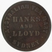 HANKS AND LLOYD, Sydney pennies, 1857 (A.190 & 191), VG/VF. (2). - 2