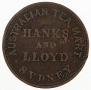 HANKS AND LLOYD, Sydney pennies, 1857 (A.190 & 191), VG/VF. (2). - 3