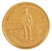 Coins - Australia: Decimal Proofs: 1988 $200 Australian Bicentenary (Arthur Phillip), Proof in case of issue. - 2