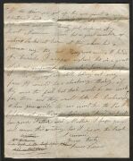 VICTORIA - Postal History: An August 1854 four-page letter together with the original envelope from James Dixon, Richmond, to his friend S. Wilson, Battersea, England. - 6