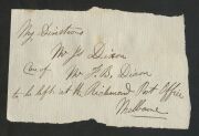VICTORIA - Postal History: An August 1854 four-page letter together with the original envelope from James Dixon, Richmond, to his friend S. Wilson, Battersea, England. - 7