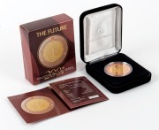 Coins - Australia: 1999 - 2001 $10 Millennium Series - The Past, The Present & The Future, (3). - 4