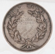 NEW SOUTH WALES UNIVERSITY OF SYDNEY, Prize Medal in silver (42mm), by Amor, reverse inscribed, 'Junior Public Examn/1896/Latin/Donald Norman McLachlan'.  - 2