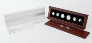 Coins - Australia: Decimal Proofs: RAM Fine Silver Proofs 2015 set in wooden case of issue. Only 800 sets released!
