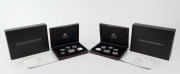 Coins - Australia: Decimal Proofs: RAM Fine Silver Proofs 2016 & 2017 sets in wooden cases of issue. (2 complete sets).