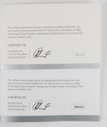 Coins - Australia: Decimal Proofs: RAM Fine Silver Proofs 2016 & 2017 sets in wooden cases of issue. (2 complete sets). - 2