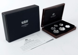 Coins - Australia: Decimal Proofs: RAM Fine Silver Proofs 2020 "6th Portrait" set in case of issue. Only 1000 sets released.