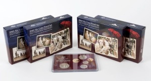 Coins - Australia: Decimal Proofs: 2005 "60th Anniversary of the end of the Second World War" RAM Proof sets, (4).