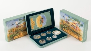 Coins - Australia: Decimal Proofs: 2005 Six Coin "Australian Bush Koala Baby Coin" PROOF Sets. (2).