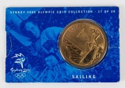 Coins - Australia: Decimals: 2000 Royal Australian Mint Perth Mint Sydney Olympics The Dreamtime&nbsp;$5 Silver Proof 2 Coin Set;&nbsp;2000 $5 Sydney Olympics WHITE SHARK & CORAL 1oz Silver&nbsp;Proof Coin; 2003 Rugby World Cup Selectively Gold Plated $5 Proof Coin. Als - 4
