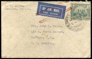 14 Oct.1928 (Newell.28.10B) Baghdad (Hinaidi) - Egypt (non-stop) flown cover, carried By Flt. Lt. Switzer in a Vickers "Victoria" J28233.