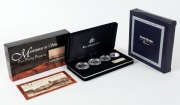 Coins - Australia: Masterpieces in Silver: 1999 "Coins of the 20th Century - Memories" and 2003 "Port Phillip Patterns", complete sets (2).