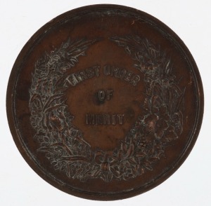 AUSTRALIA: ADELAIDE JUBILEE INTERNATIONAL EXHIBITION, 1887, First Order of Merit, in bronze (75mm), (C.1887/5), by E.A.Altmann, Melbourne, unnamed.