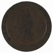 Coins - Australia: GREAT BRITAIN, George III, copper 'cartwheel' penny, VF. - 2