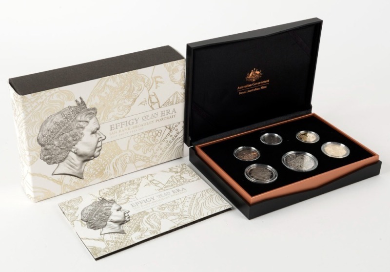 Coins - Australia: Decimal Proofs: 2017 "Effigy of an Era" RAM Proof set.