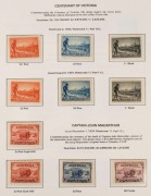 1927-1980 Collection complete mint (no Roos or KGV Heads)&nbsp;on Seven Seas hingeless album pages&nbsp;with KGV&nbsp;commemoratives incl. 3d Kooka M/S (lightly hinged in margin only),&nbsp;Kingsford Smith optd 'OS' 2d & 3d ("as is"), 5/- Harbour Bridge (well centred), KGVI - 3