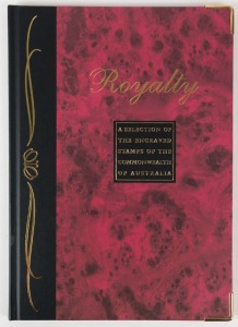 2003 "A Selection of the Engraved Stamps of the Commonwealth of Australia - Royalty" comprising 32 reprinted die proofs in rose on archival paper, including unissued 7½d & 1/6d Royal Visit and unissued 2d 'Proposed Appointment of Duke of Kent as Governor-General'; housed in original album with slipcase, Retail $350+