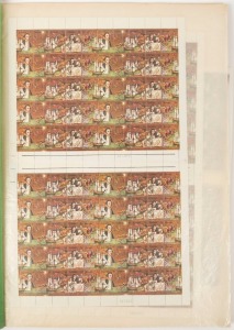 Decimal Issues: 1968-78 COMPLETE SHEETS & MULTIPLES: with complete sheets comprising 1968 25c Orchid & 30c Waratah, 1970 5c Cook (2) & 30c (2), 1970 National Development 7c, 1971 7c Christmas, 1977 45c Christmas, 1978 18c Aviators set of 4, also some part-sheets and multiples; odd gum adhesion and a few conditions issues (qty)