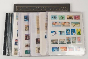 Decimal Issues: POST OFFICE YEARBOOK INSERTS: for 1983 to 1993 plus a complete 1988 Yearbook; total Face Value $377. 