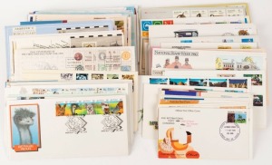 First Day & Commemorative Covers: 1970 - 2000 comprehensive, but not complete, collection of Australian Post Office Official First Day Covers; all unaddressed and all different, with values to $20. The face value of the stamps is $385+. (180+).