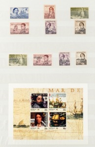Collection in Lighthouse Hingeless stockbook. Noted 1935 2d & 3d Jubilee Imp.blks.4; 1963-64 Navigators to £2, 1966 Navigator SPECIMEN set and MUH singles; also a small range of GB issues. Mainly MUH.