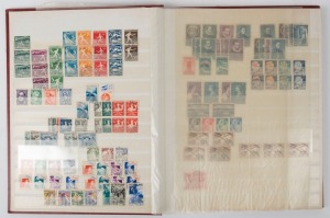 NETHERLANDS:1920s-50s (mainly) collection/accumulation in stock album; mainly commem sets Mint & Used; a few blocks, odd, etc. Plenty of catalogue value; mixed condition. (qty).